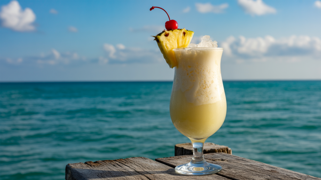 Cremige Piña Colada – tropischer Cocktailklassiker
