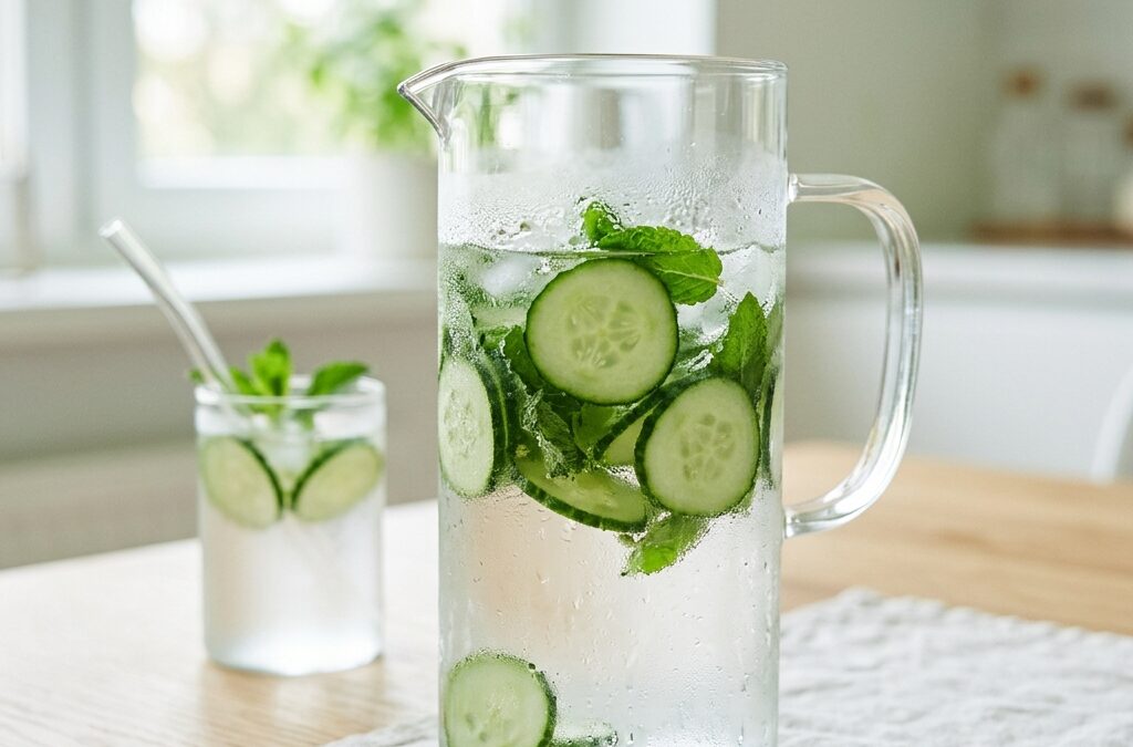 Gurken Minz Wasser