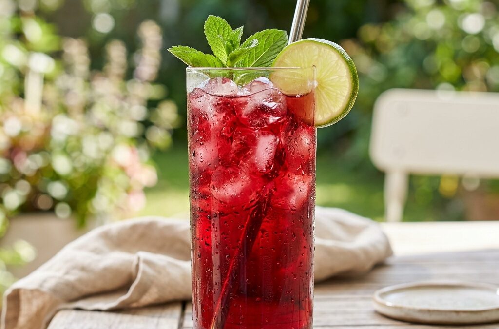 Hibiskustee - Eistee