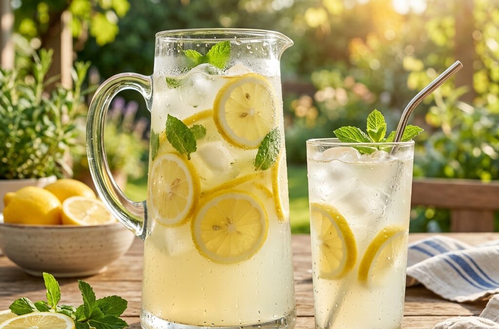 Zitronenlimonade selber machen